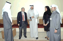 مع وزير الصحة / أ.د هـــلال الســـاير